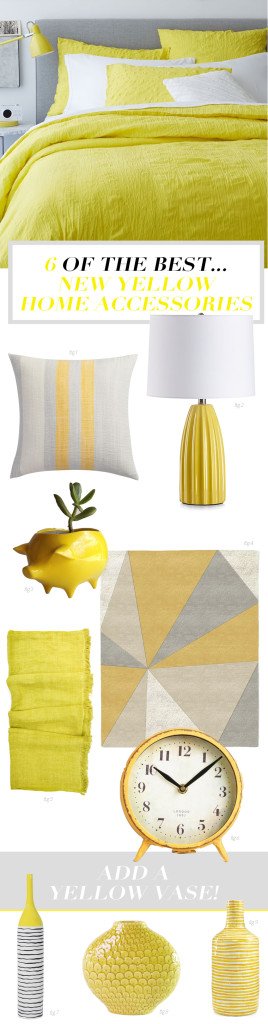 Six Of The Best Yellow Home Accessories Bright Bazaar By Will Taylor   Best Yellow Colored Home Accessories Decor 1 268x1024 