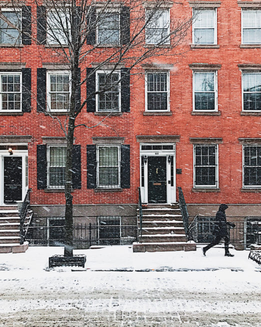 New York City Snow Day - Bright Bazaar by Will Taylor