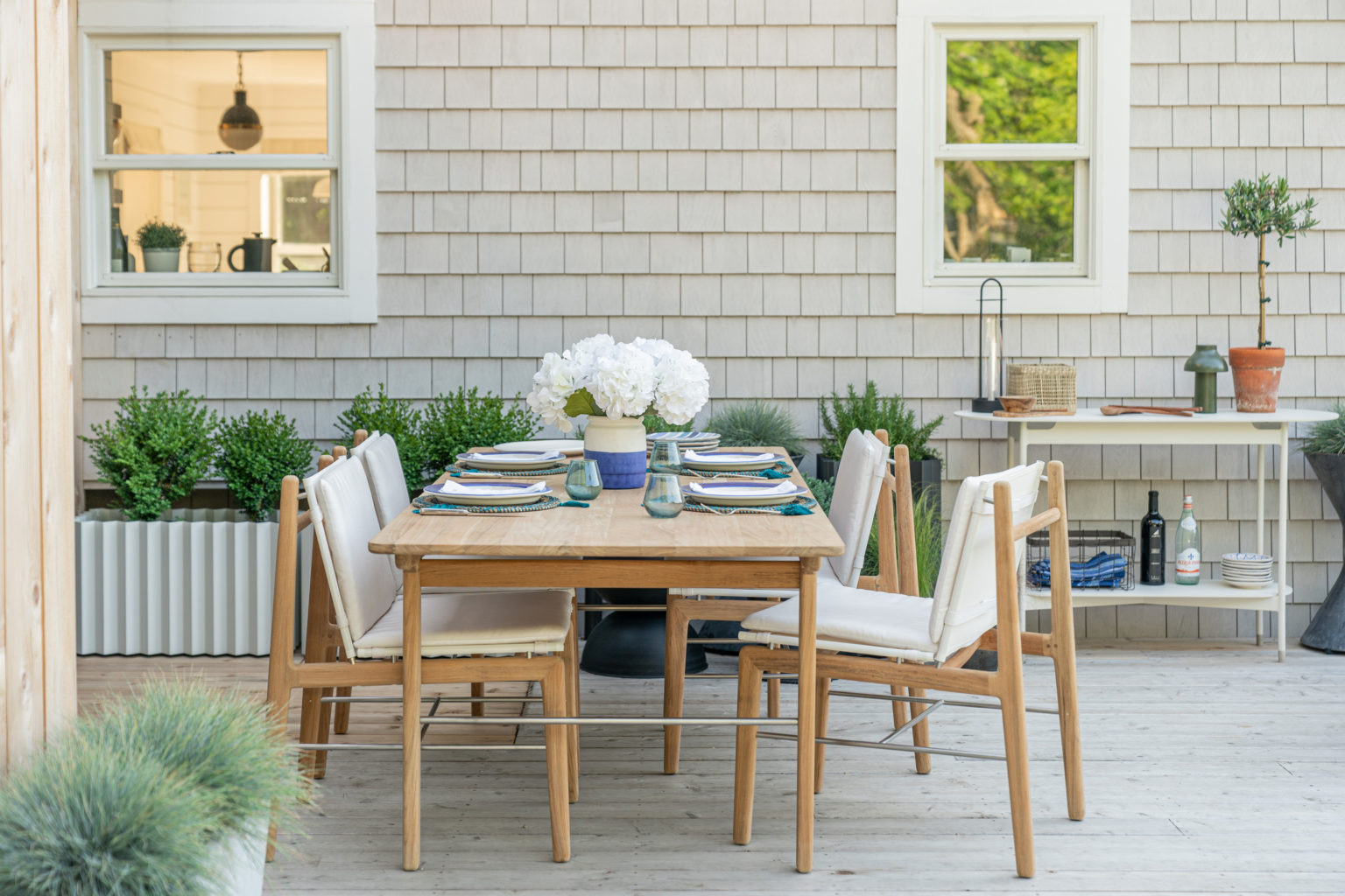 My Scandinavian-Inspired Outdoor Dining Room - Bright Bazaar by Will Taylor